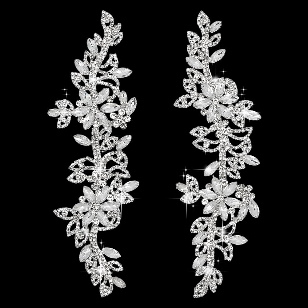 Patch en forme de fleur pour customiser une robe de mariée et décoration de mariage