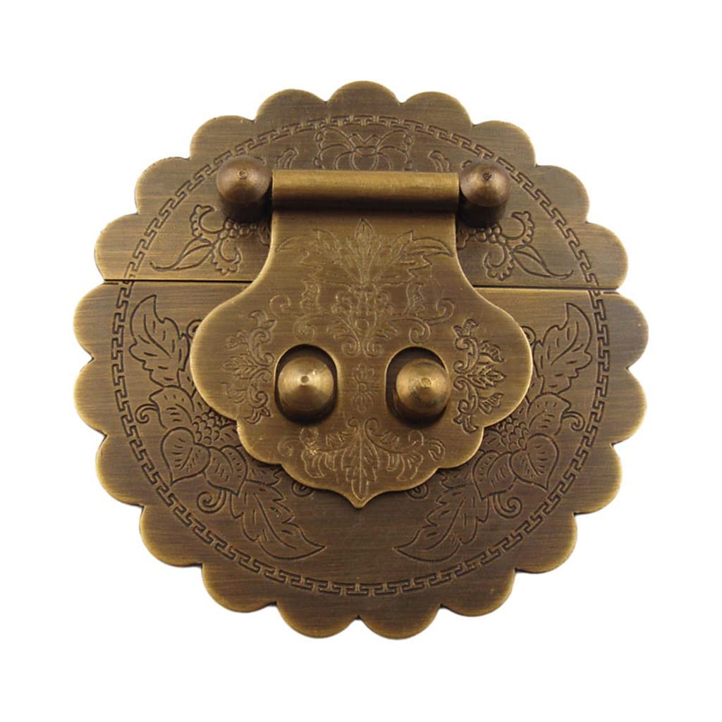 Loquet coffre boucle de verrouillage pour réparer et sécuriser une boîte en bois