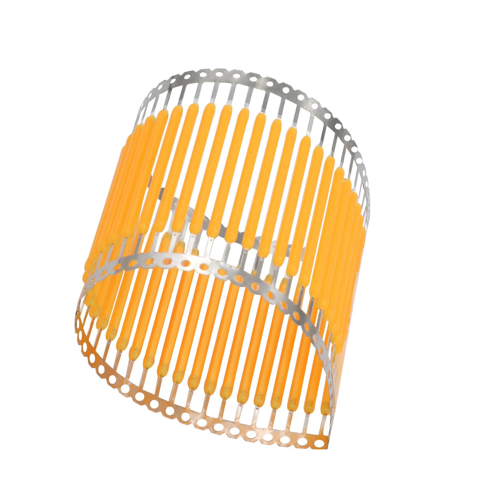 48PCS Led COB Chip 150mA Bombilla De Tungsteno LED LÁMPARAS Filamentos De Bombilla Warmwhite 2700K Para Foco,Un Conjunto De 48 Piezas.,3V Blanco Cálido