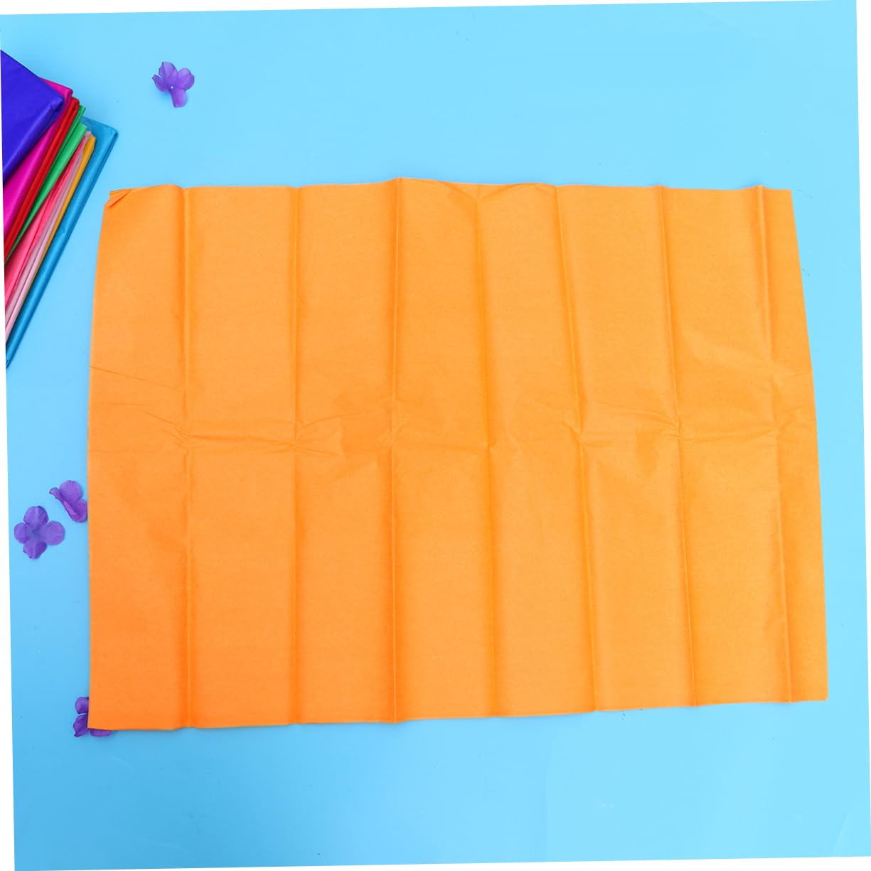 TOYANDONA 100pièces Papier Fin Pour Origami Loisirs Créatifs Et Emballage Cadeaux Différentes