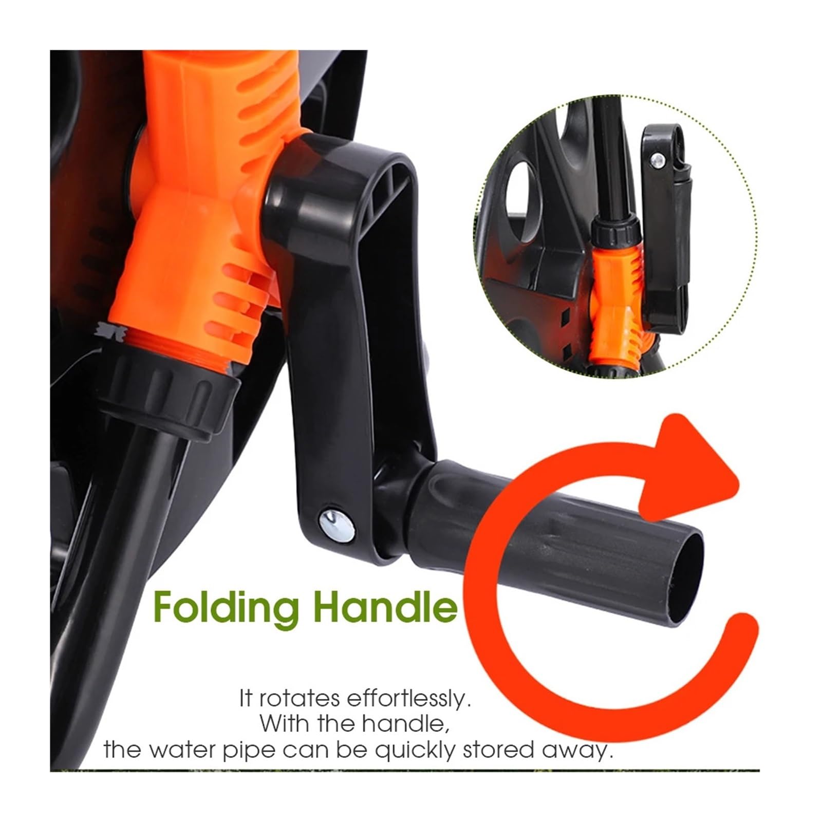 Support Tuyau Arrosage Bobine de stockage de conduite d’eau