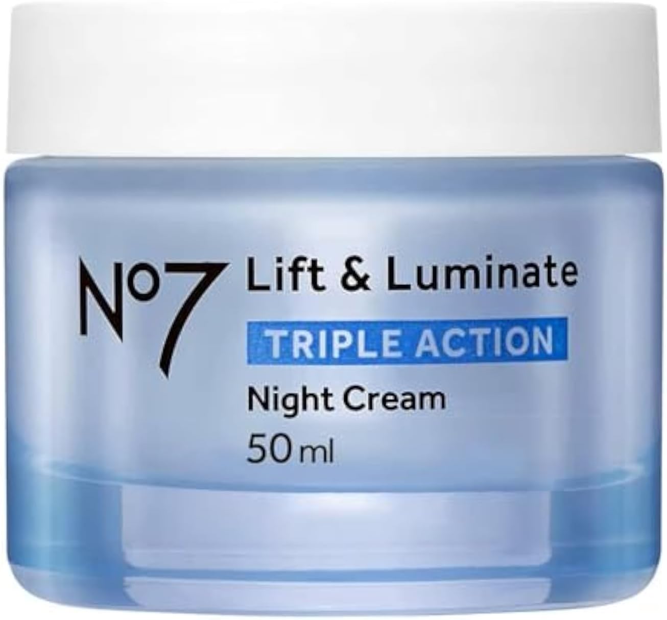 No7 Lift & Luminate Triple Action Night Cream ENHANCED FORMULA - 50ml (pack of 1)
