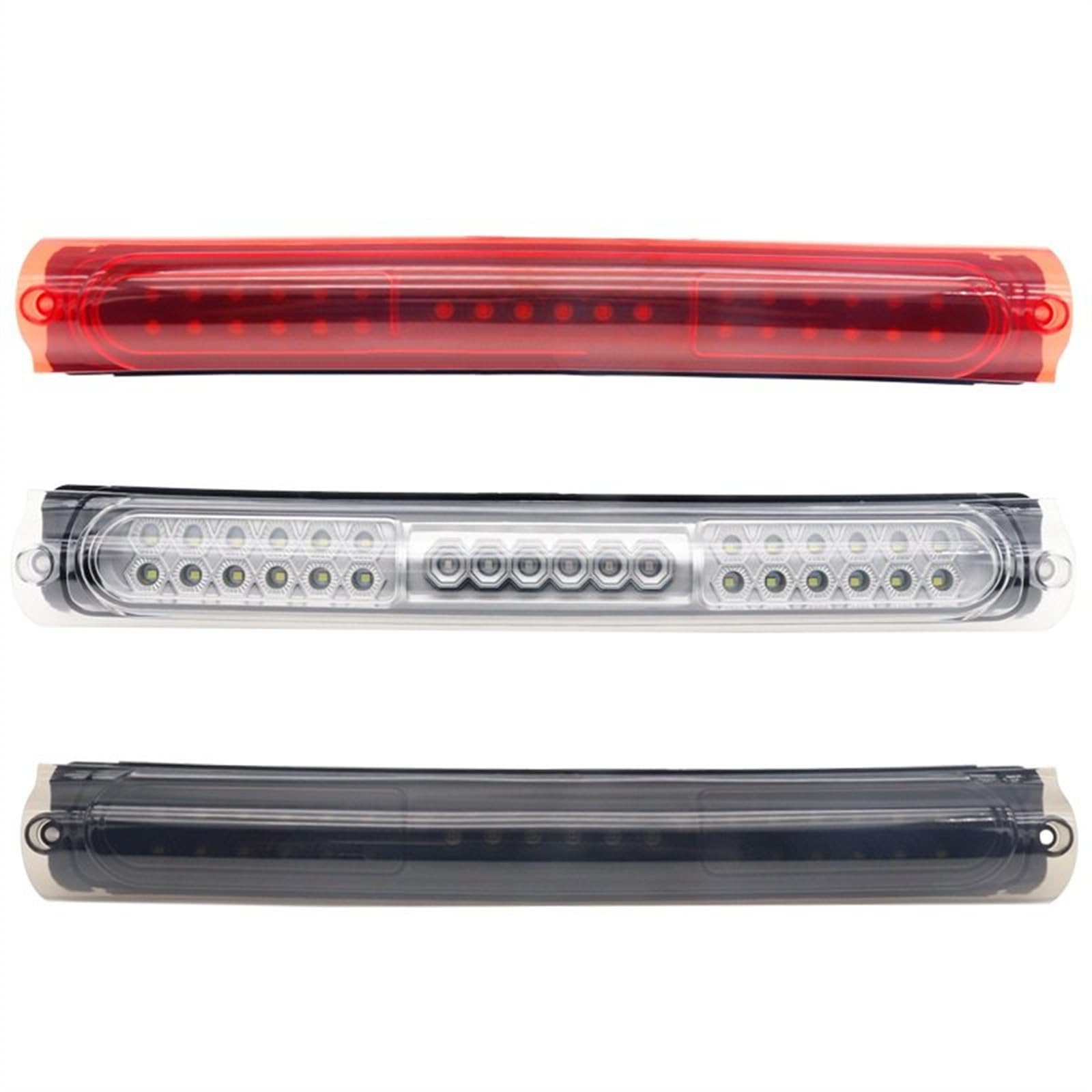 FUNFOB Lampada Arresto per Auto Auto LED di Alta Luce di Freno 12V Fanale Posteriore Terza Lampada della Luce di Segnale per Ford F250 per 1997-2003 3a Luce Stop (Colore : Rosso)