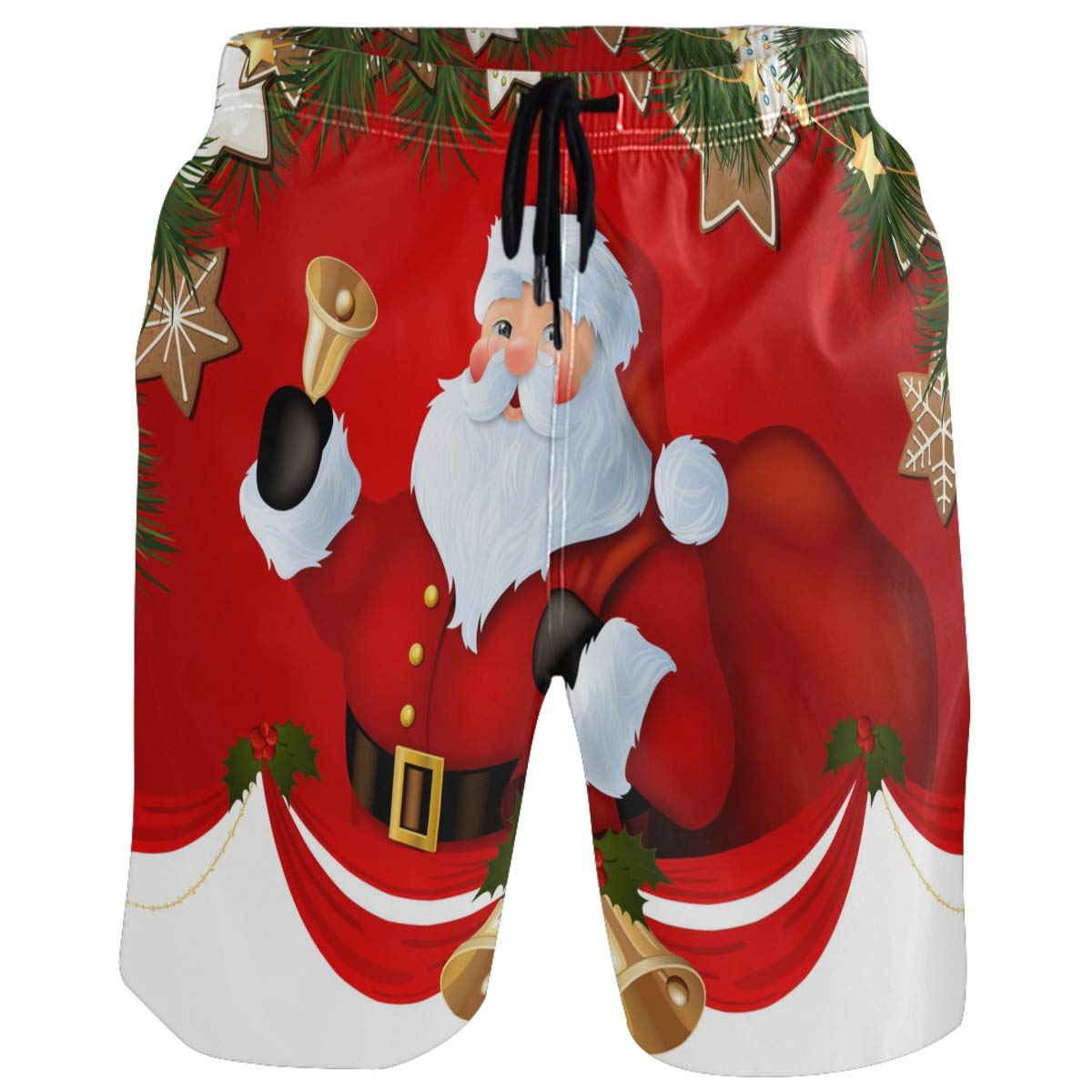 Fashion Cool Style Men's Beach Shorts Swim Trunks Quick Dry Casual Polyester Swim Shorts with Pockets S-XXL-image-33