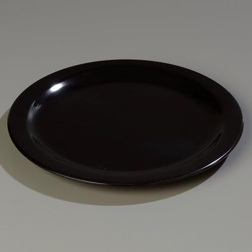 Miniatura 2 de Carlisle FoodService Products Dallas Ware - Plato de plástico reutilizable con borde para bufés, hogar y restaurantes, melamina, 10.25 pulgadas,