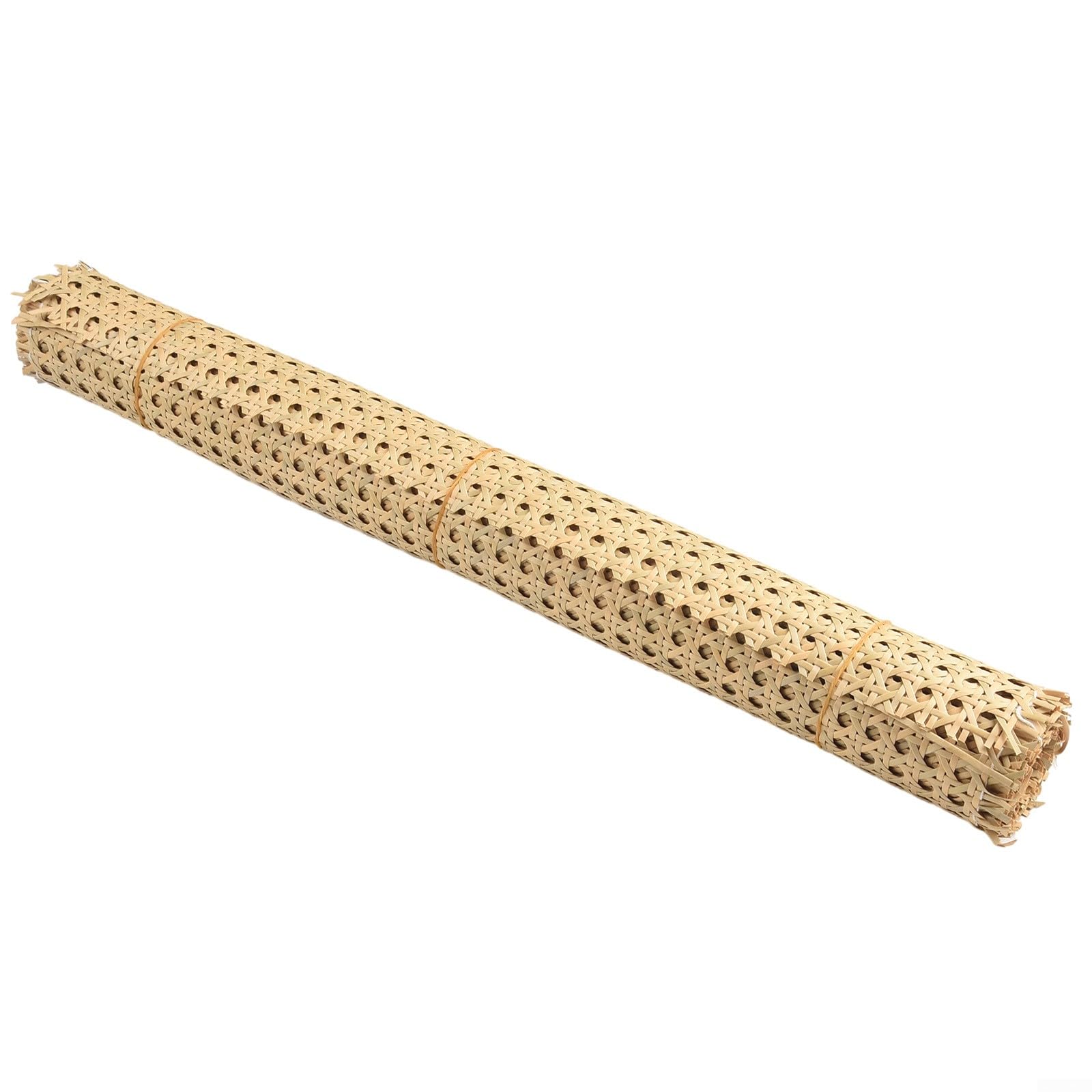 DAZZLEEX Correa de mimbre de malla de ratán para sillas, para una solución duradera y elegante de reparación de muebles, 50 cm x 2 m