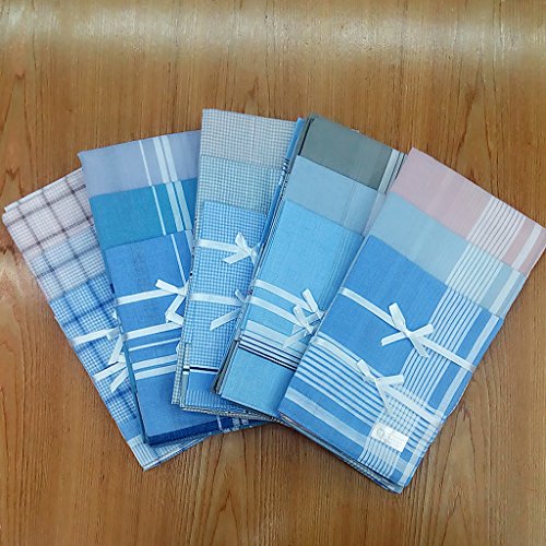 F Fityle Vintage \u0026 New Job Lot 12 Lenços De Algodão Estampados E Lenços De Algodão Para Homem