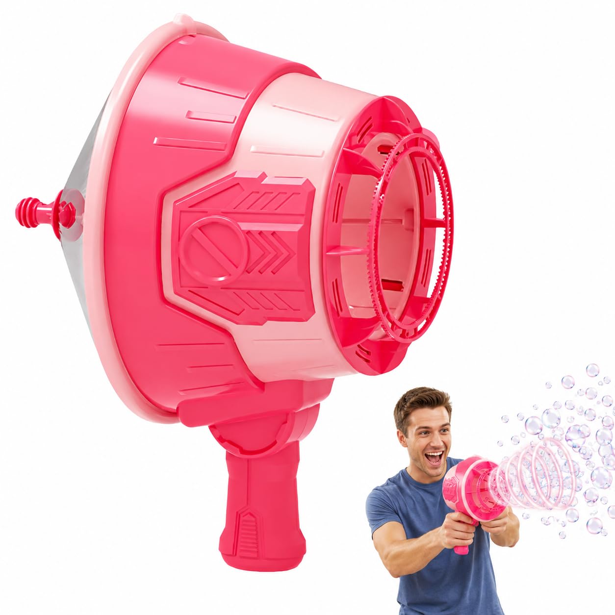 Air Cannon Toy - An air Vortex Cannon Bubble Blaster Effect