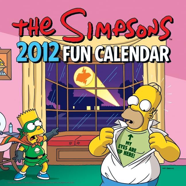 The Simpsons 2012 Fun Calendar