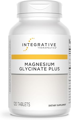 Integrative Therapeutics Magnesium Glycinate Plus - Suplemento de apoyo para la función cerebral para adultos* - Apoya la función cardíaca