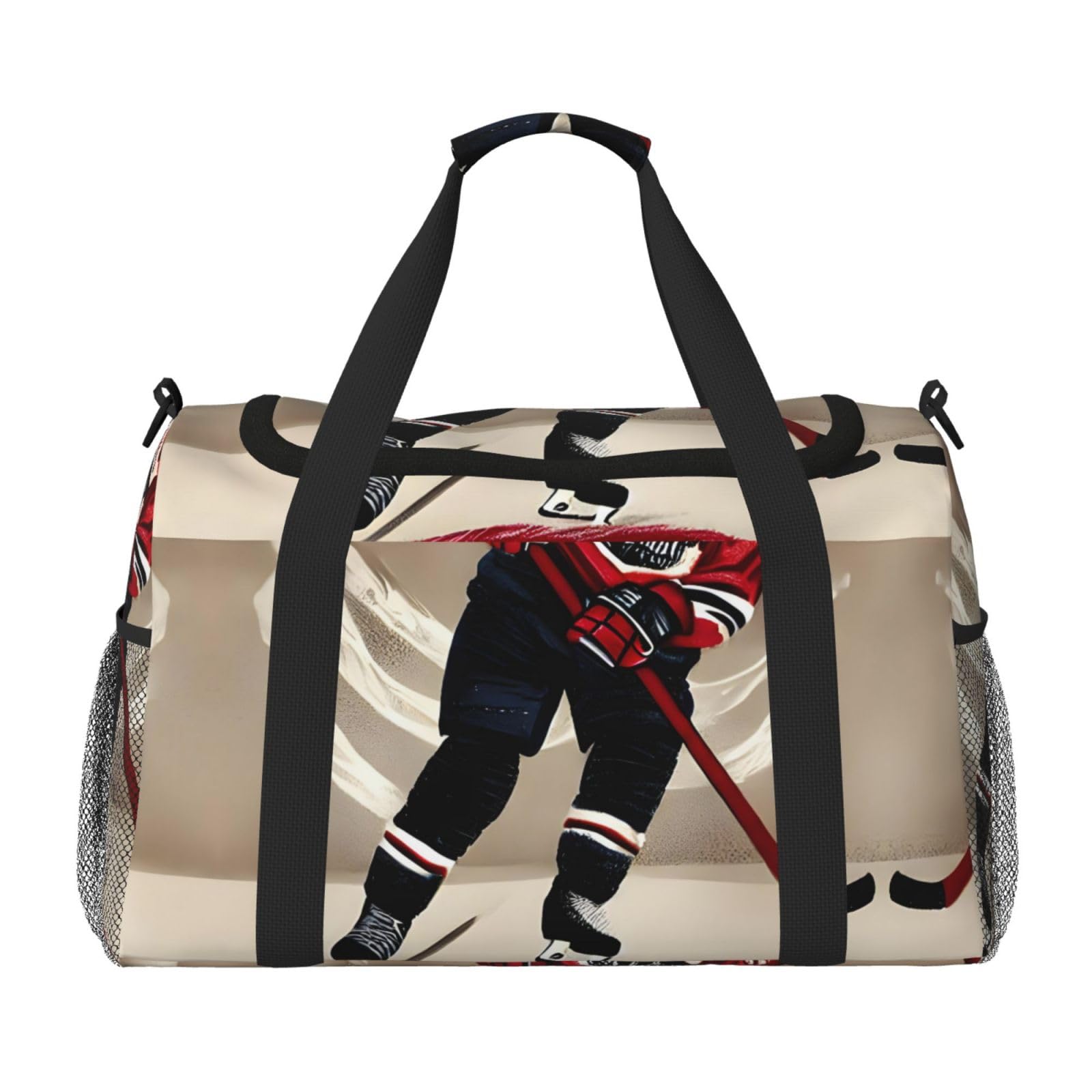Sac de transport de nuit pour sports de hockey, pour homme et femme, parfait pour les voyageurs fréquents