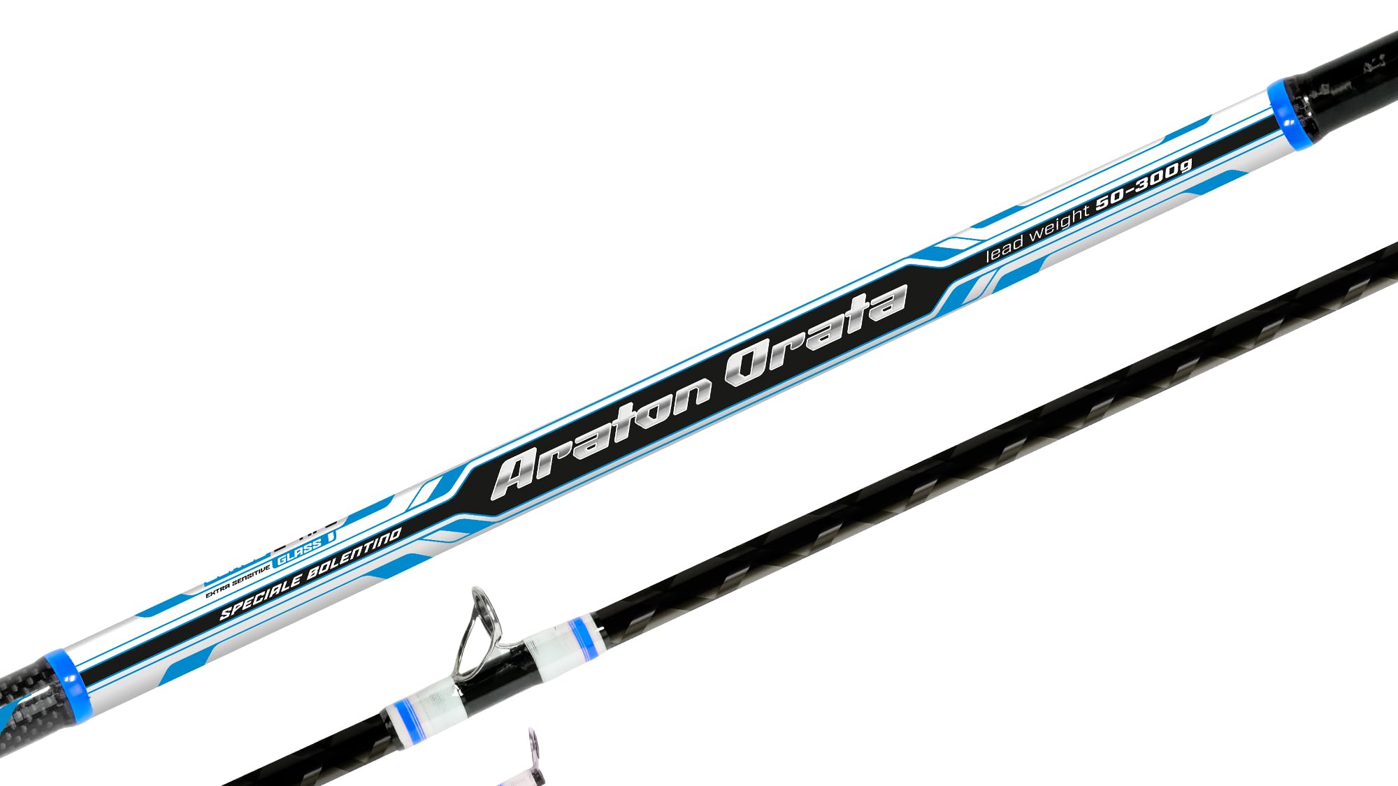 Colmic ARATON ORATA 3,00 m (50-300 gr) 2 Tips en verre - Fuji Guides