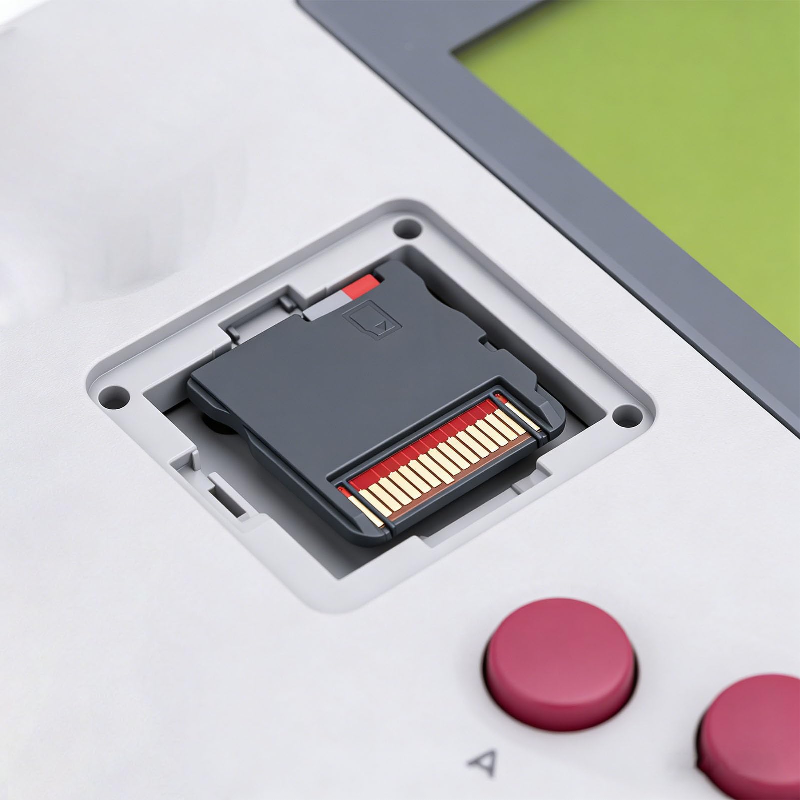 Scheda con 7800 giochi integrati, compatibile con 3DS, 2DS, NDSL, con emulazione di GBA, GBC, FC, MD, GB versione inglese