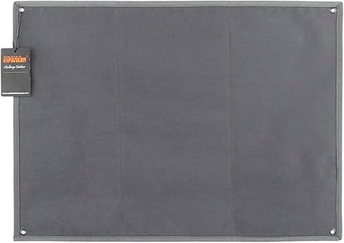 Miniatura 6 de EXCELLENT ELITE SPANKER Tablero de exhibición de parches tácticos, panel de soporte militar plegable (gris, mediano)