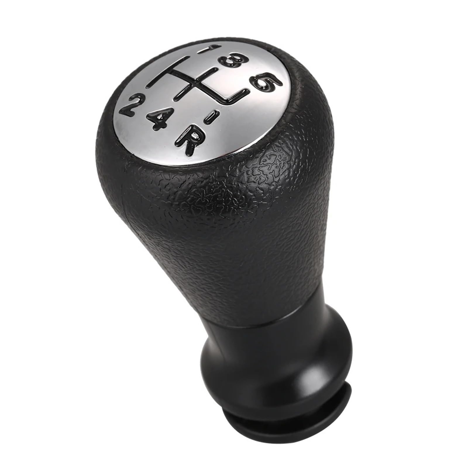 BWSDMZJQRT Car Gear Shifter Knob for Peugeot 206 207 Gear Stick Shift Knob Head Lever Adapter Manual 5-Speed Transmission Replacement