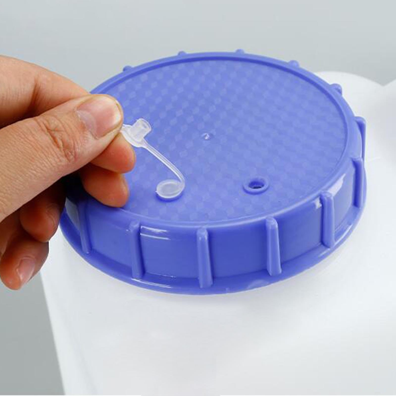 Contenitore Acqua Portatile Tanica Serbatoio Rubinetto Manico in PETG per Conservazione Acqua Potabile Facile da Trasportare Adatto Campeggio Escursio
