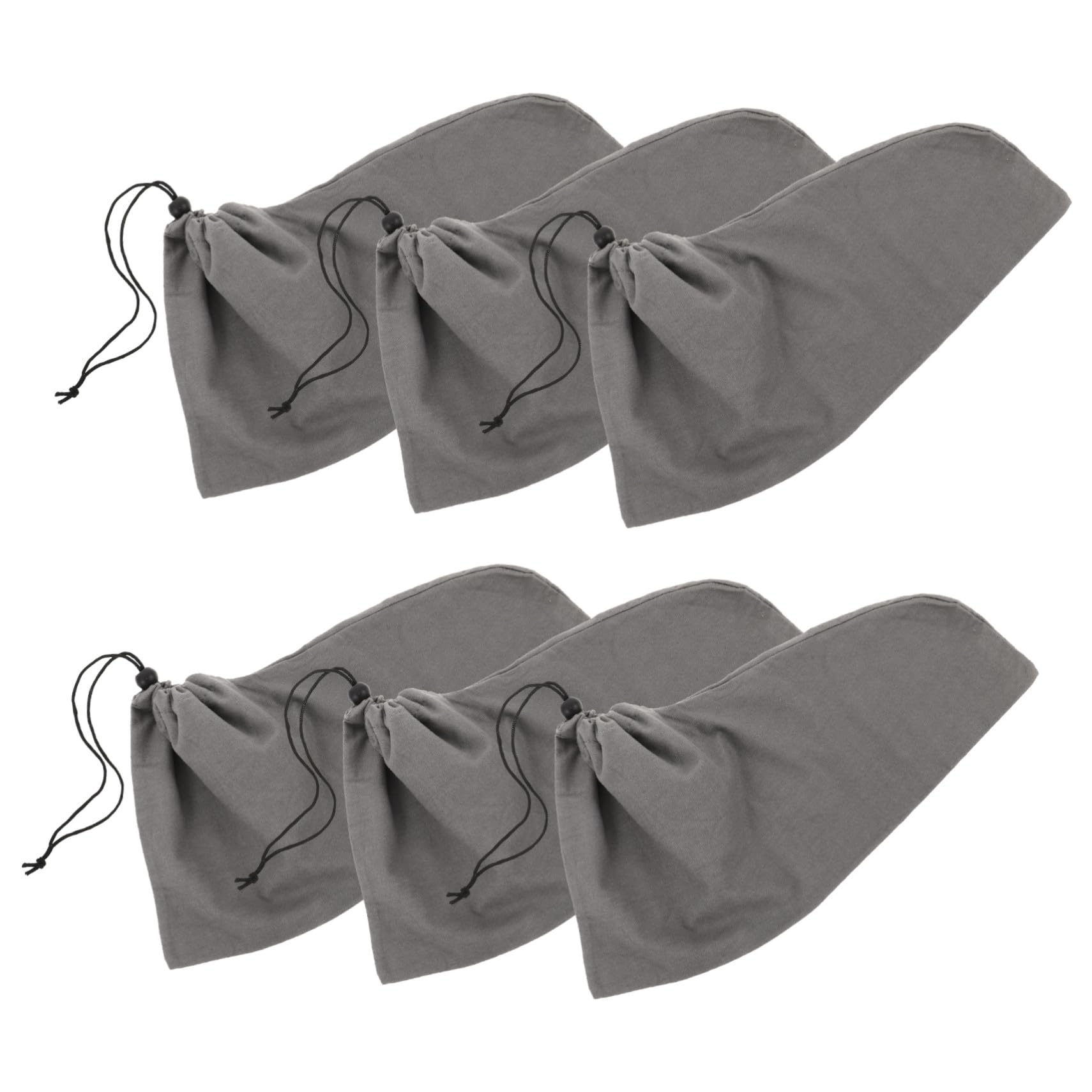 POPETPOP 6pezzi Sacchetti Per Scarpe Da Viaggio Chiusura Coulisse Borsa Portatile in Tessuto Per Riporre Scarpe e Stivali Organizzazione Bagagli