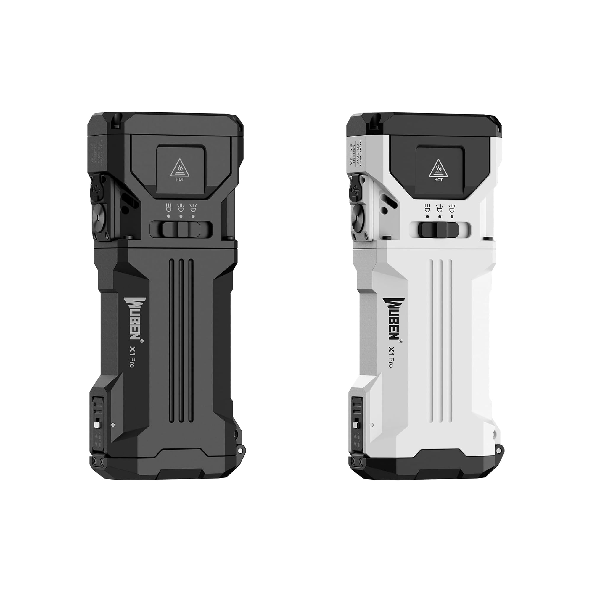WUBEN X1Pro Rechargeable Flashlights high lumens, Super Bright Flashlight 12300 lumens, E…