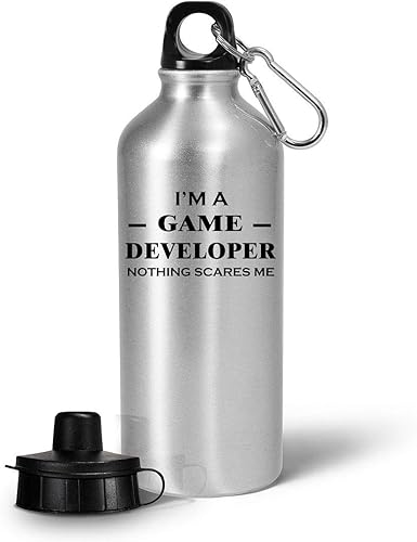 Im a Game Developer Designer Water Bottle Tumbler 20oz Reusable Drinkware - Cute Gifts for Video Gaming Design Dev Team Development Funny Gag Idea -