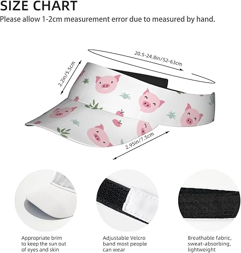 Miniatura 4 de Sombreros deportivos con visera de cerdito, gorra de béisbol ajustable, gorra de béisbol para mujeres y hombres