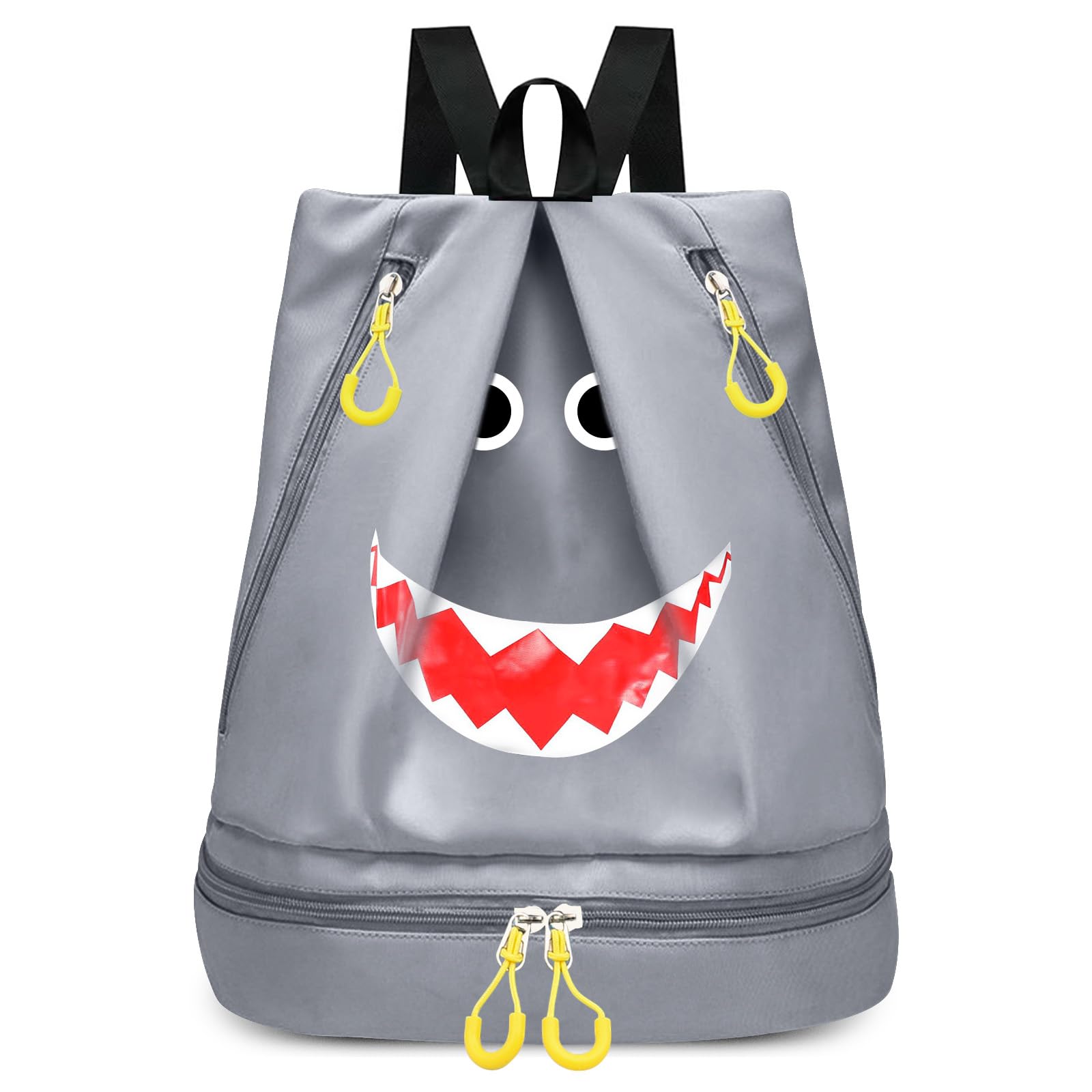 Swimming Backpack for Kids, Dry and Wet Separation Pool Bag Portable Waterproof Backpack for Camping Gym Sports Beach Pool Gear Bag