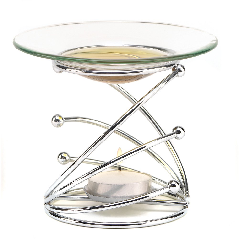 Modern Fragrance, Elegant Expressions Swirl Oil Warmer
