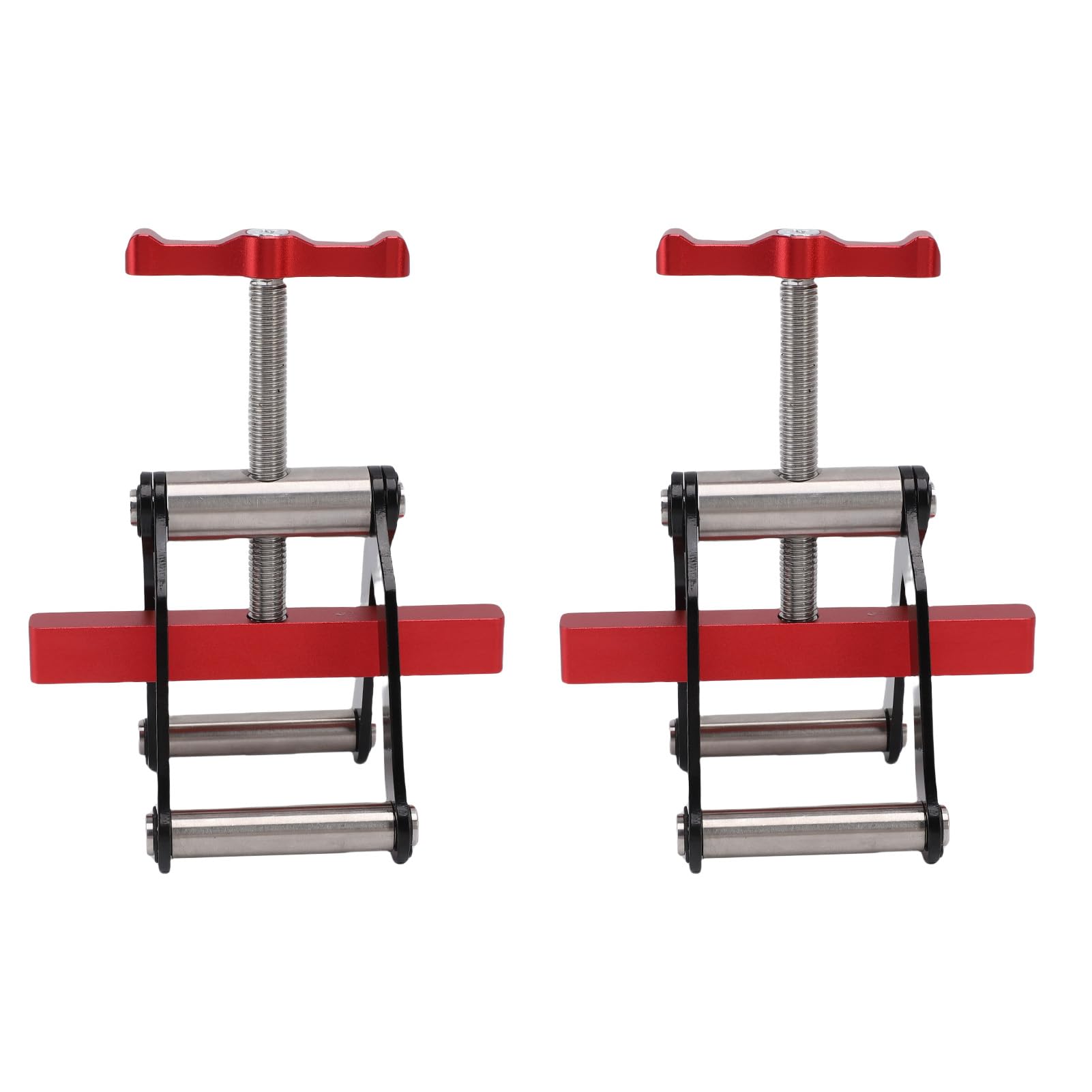 AYNEFY 4 Pinzas de Presión en 4 Direcciones Aleación de Aluminio Pinza de Esquina para Carpintería Pinza para Gabinetes Pinza para Muebles para Carpinteros con Diseño Ajustable