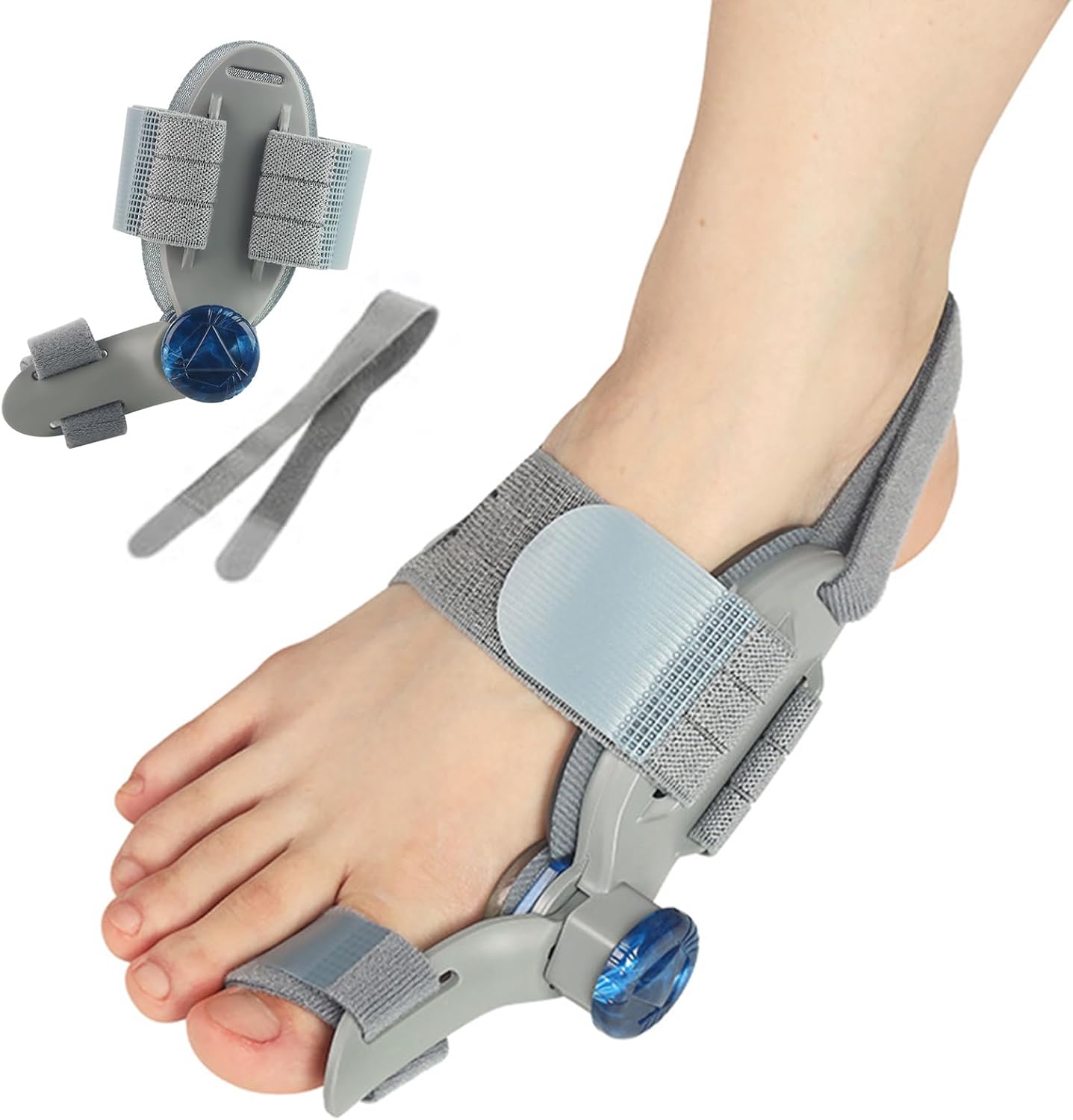 tongtonglovely Bunion Corrector for Women & Men, Big Toe Splint, Universal Size, Adjustable Support Brace with Rotating Design, for Relieve metatarsal pain