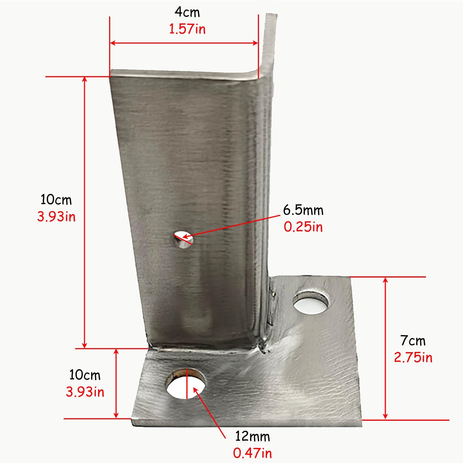 Kit Di Staffa Di Montaggio Per Bulloni A U Con Ganascia A V In Ferro - Foto 6