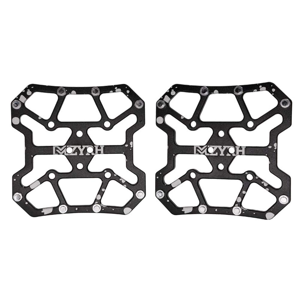 2pcs Clipless Pedal Adapter Road Bike Pedals Bike Accessories Road Bike Platform Float Cleat Pedal Adapter Platform Universal Adapter Cycling Shoes Skid Plate Mountain Bike