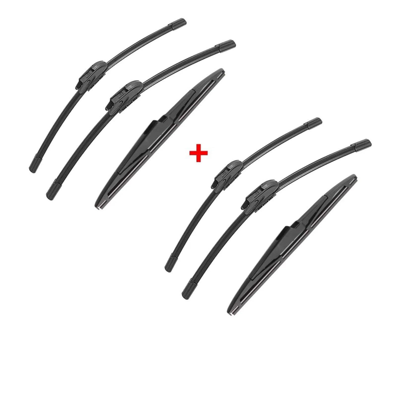 Limpiaparabrisas Escobillas Limpiaparabrisas Delanteras Y Traseras Para Hyundai I10 MK2 2013 2014 2015 2016 2017 2018(6 Piece)