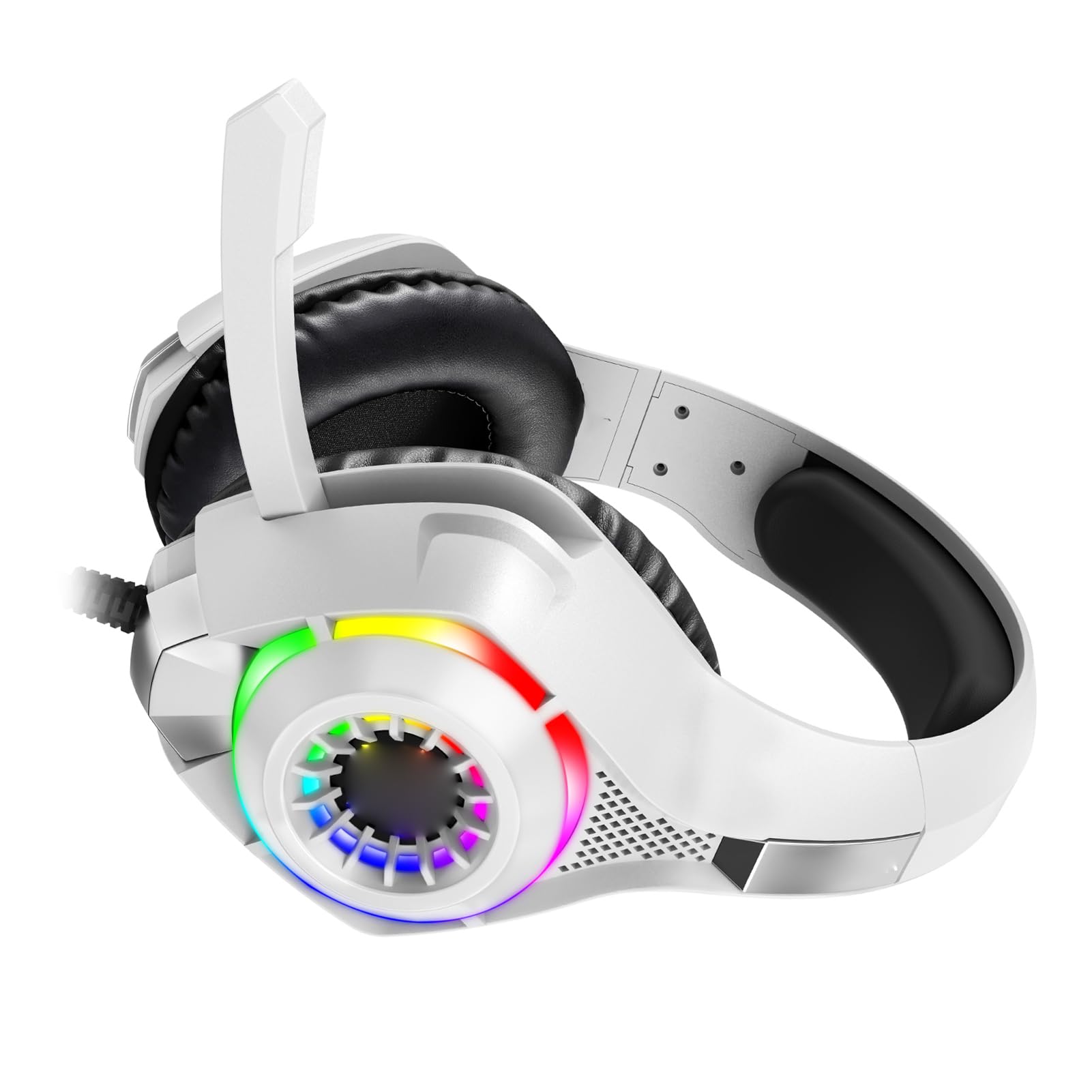 Aoresac Cuffie da gioco, con controller