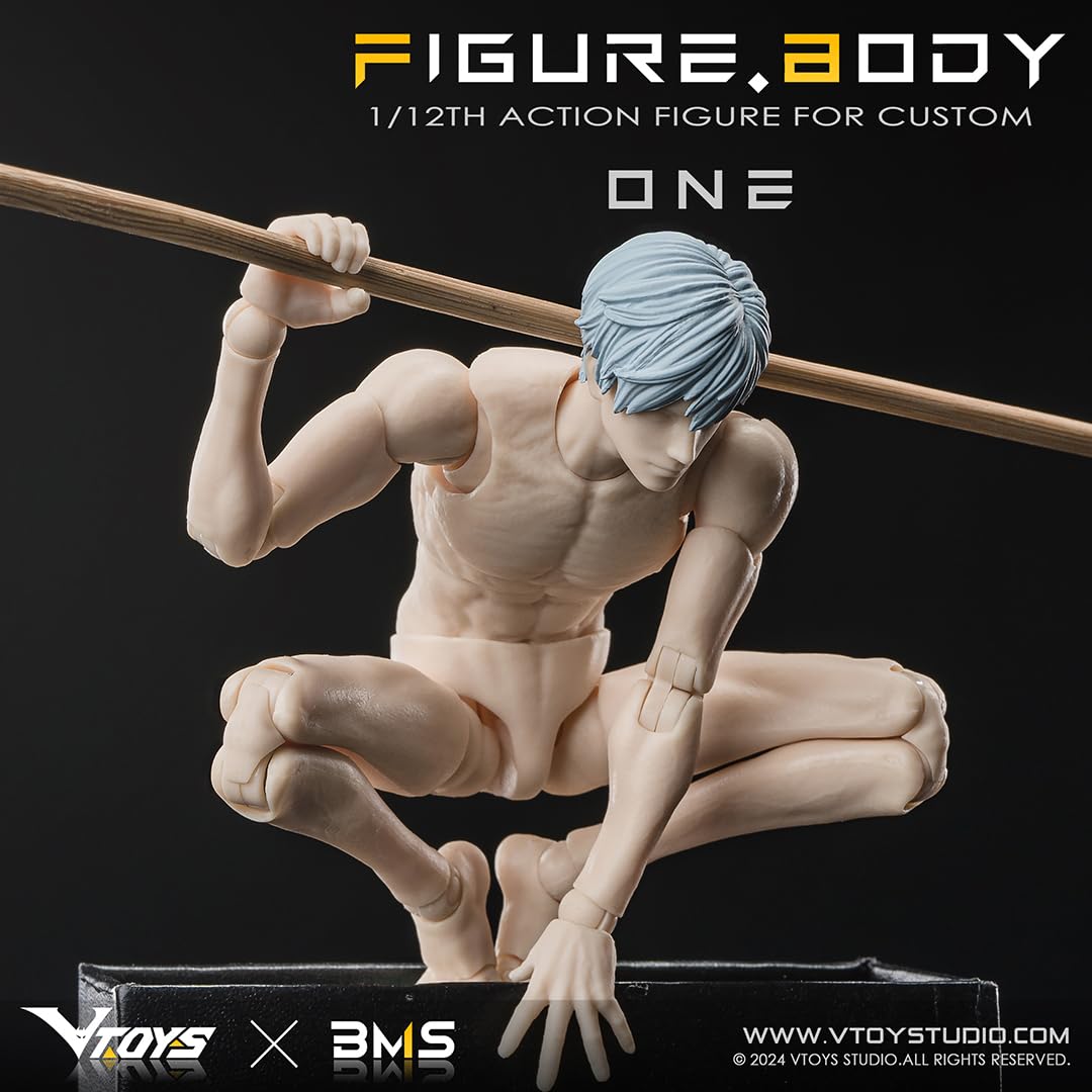 Amazon.co.jp: VTOYS x BMS ONE[ワン] VB002 ホワイトスキン 1