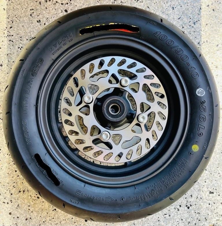 Miniatura 2 de Ruedas Moto Mag de 10 pulgadas con neumáticos Kenda Curve  Resistente a pinchazos para todoterreno  Compatible con MX500 MX650 SX500 Razor EM-5