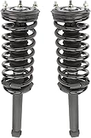 Vista 211 de TRQ - Conjunto de puntal delantero y resorte helicoidal (lados del conductor y del pasajero), para auto