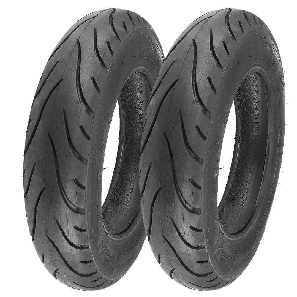 TREFAN Pneumatici per carrozzina da 12 pollici, 2,75 – 8, resistenti all'usura, per pneumatici da 12 pollici, per biciclette elettriche, passeggino, scooter, triciciclo, rimorchio per bicicletta (2