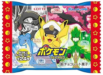 Amazon.co.jp: ロッテ ポケモンウエハースチョコ 1箱 30個入