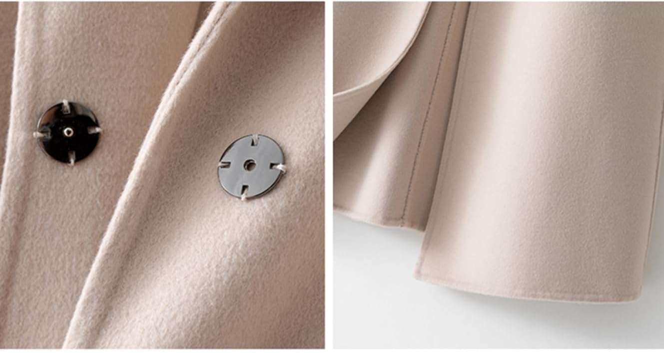 [YJSO] レディース チェスターコート 厚手 防寒コート ウール 比翼仕立て 秋 冬 アウター テーラード ゆったり 長袖 ステ