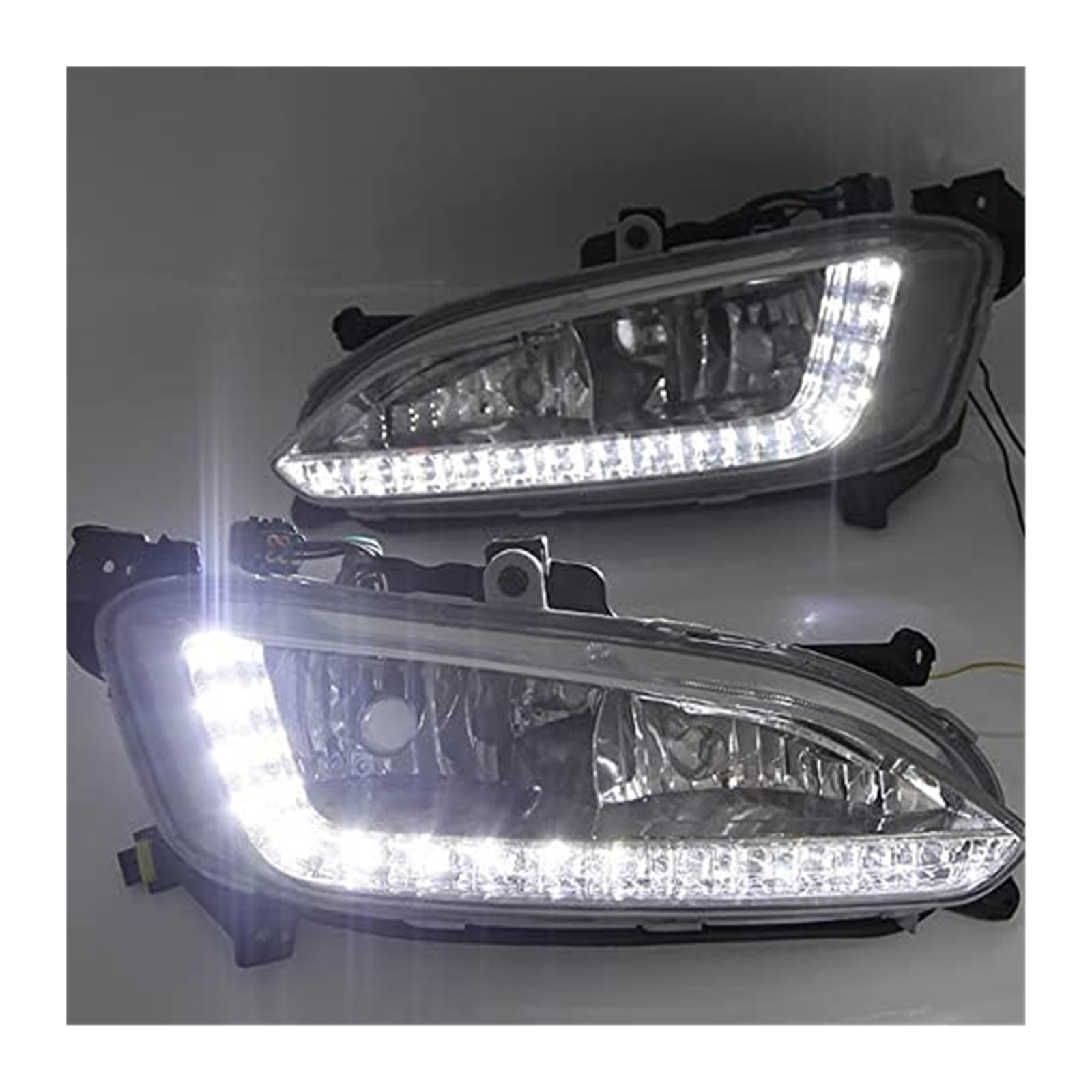 Freccia Specchietto Retrovisore Per Hyundai Per Santa Fe IX45 2013-2015 12V Luce Diurna Fendinebbia DRL Gruppo Ottico Anteriore Specchietto Retrovisore Indicatore Direzione