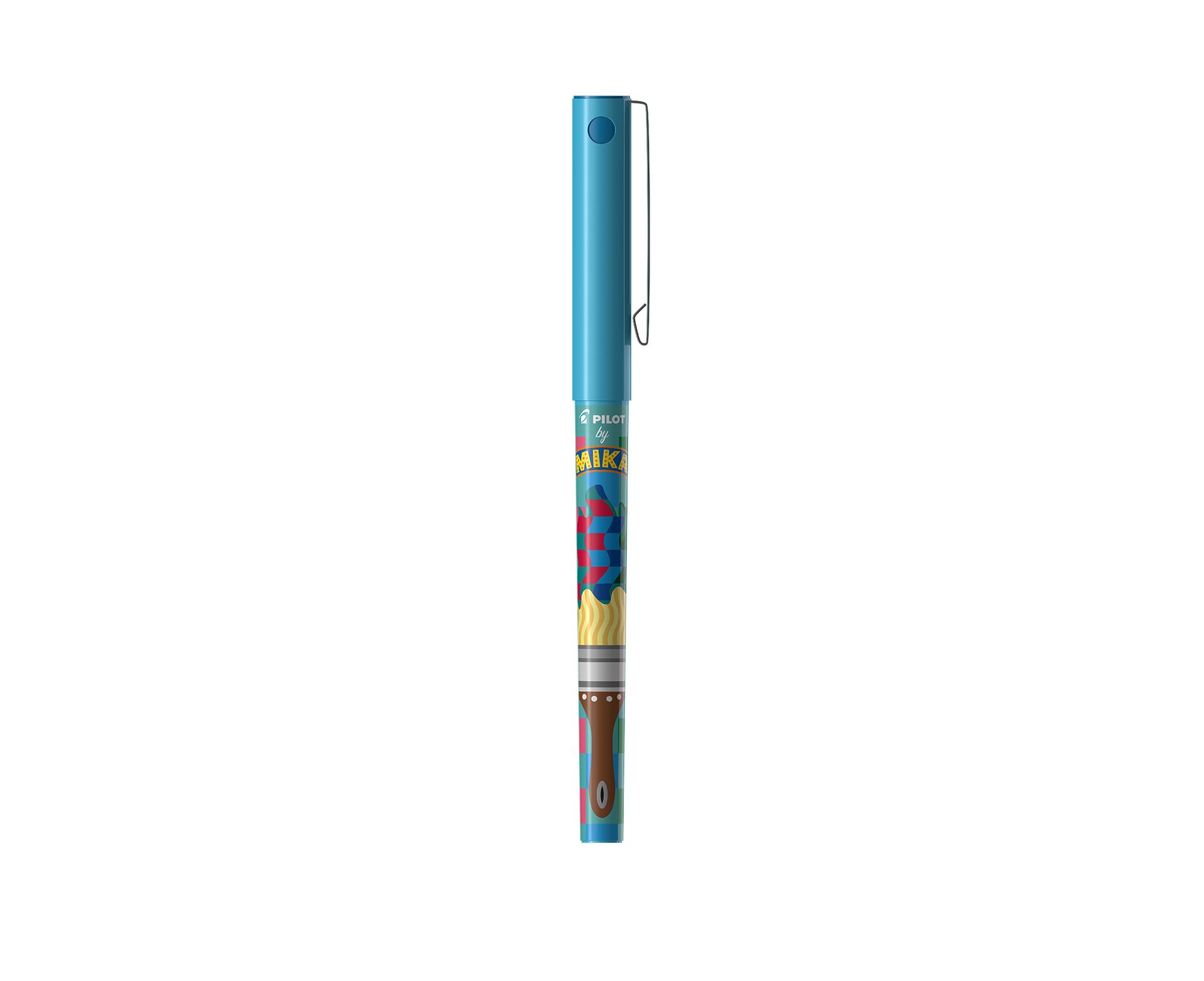 PILOTV5 Mika Rollerball Pen - Color: Light Blue