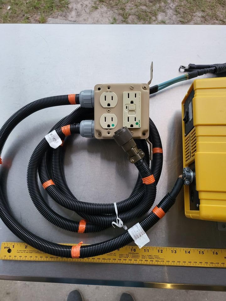 Generic XANTREX 806-1851 PROSINE 1800/24/120 HARD WIRE INVERTER Military Surplus