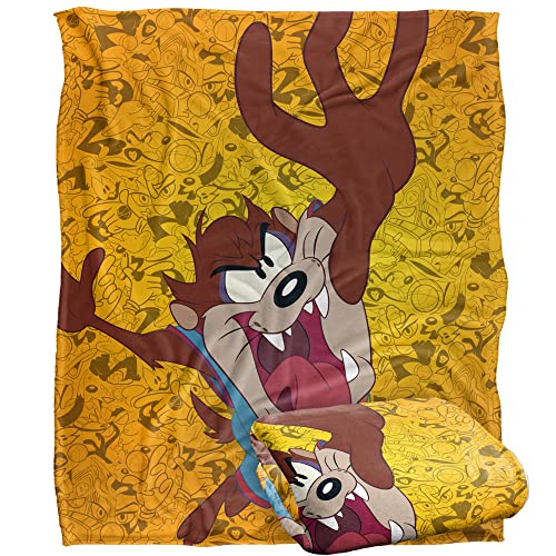 SPACE JAM 2 Silky Touch Kuscheldecke, superweich, 152 x 127 cm