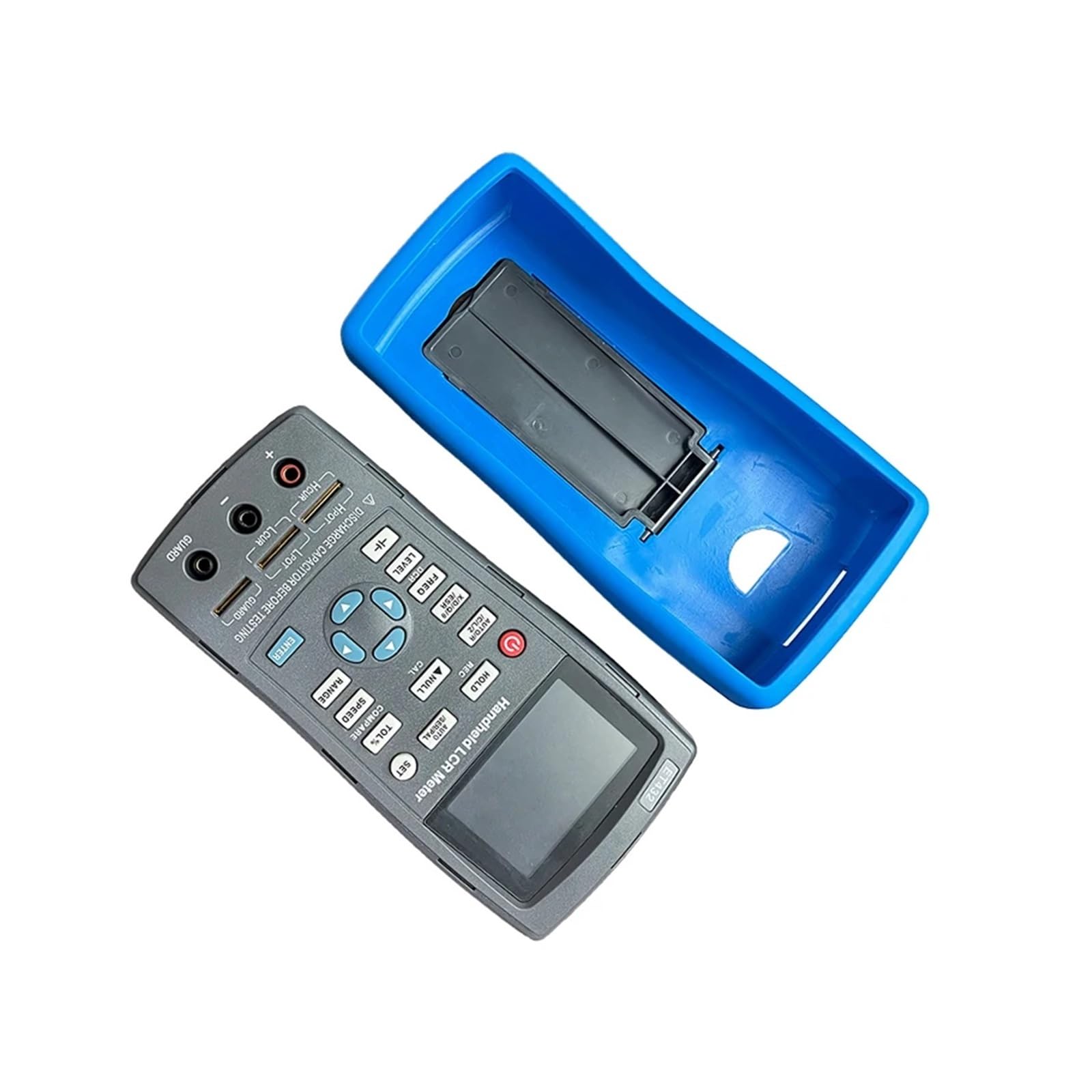 Miernik LCR, Cyfrowy miernik wyświetlacza LCR mostkowy ET43 USB Przenośny o wysokiej precyzji pojemnościowy indukcyjny test rezystancji,Zapis danych(ET433)