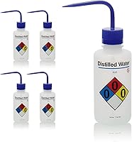 Vista 8 de Utile Botellas de lavado de seguridad con ventilación automática de isopropanol, 4 piezas de vol.16.9 fl oz, botella exprimible de boca estrecha