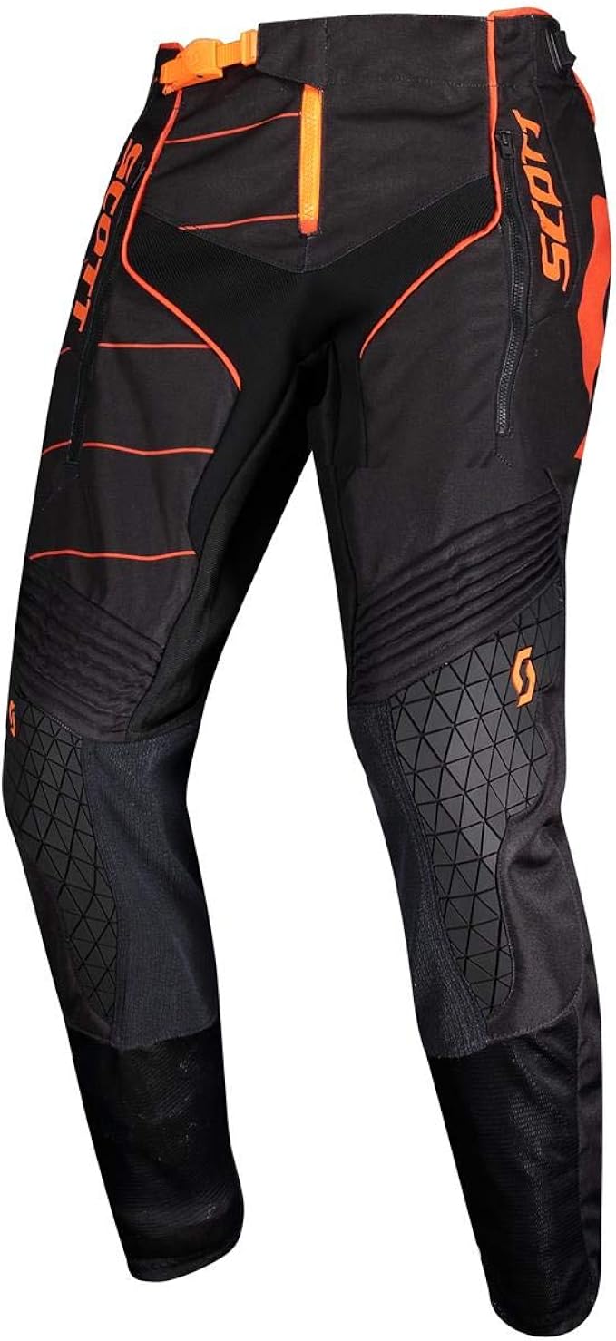 Scott Enduro Pantaloni motocross Nero/Arancione : Amazon.it: Auto e Moto