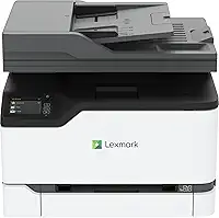 Lexmark CX431adw Impressora multifuncional colorida com tela sensível ao toque, laser multifuncional - para escritório, sem fio, pronta para dispositivos móveis e impressão duplex (impressão, cópia,