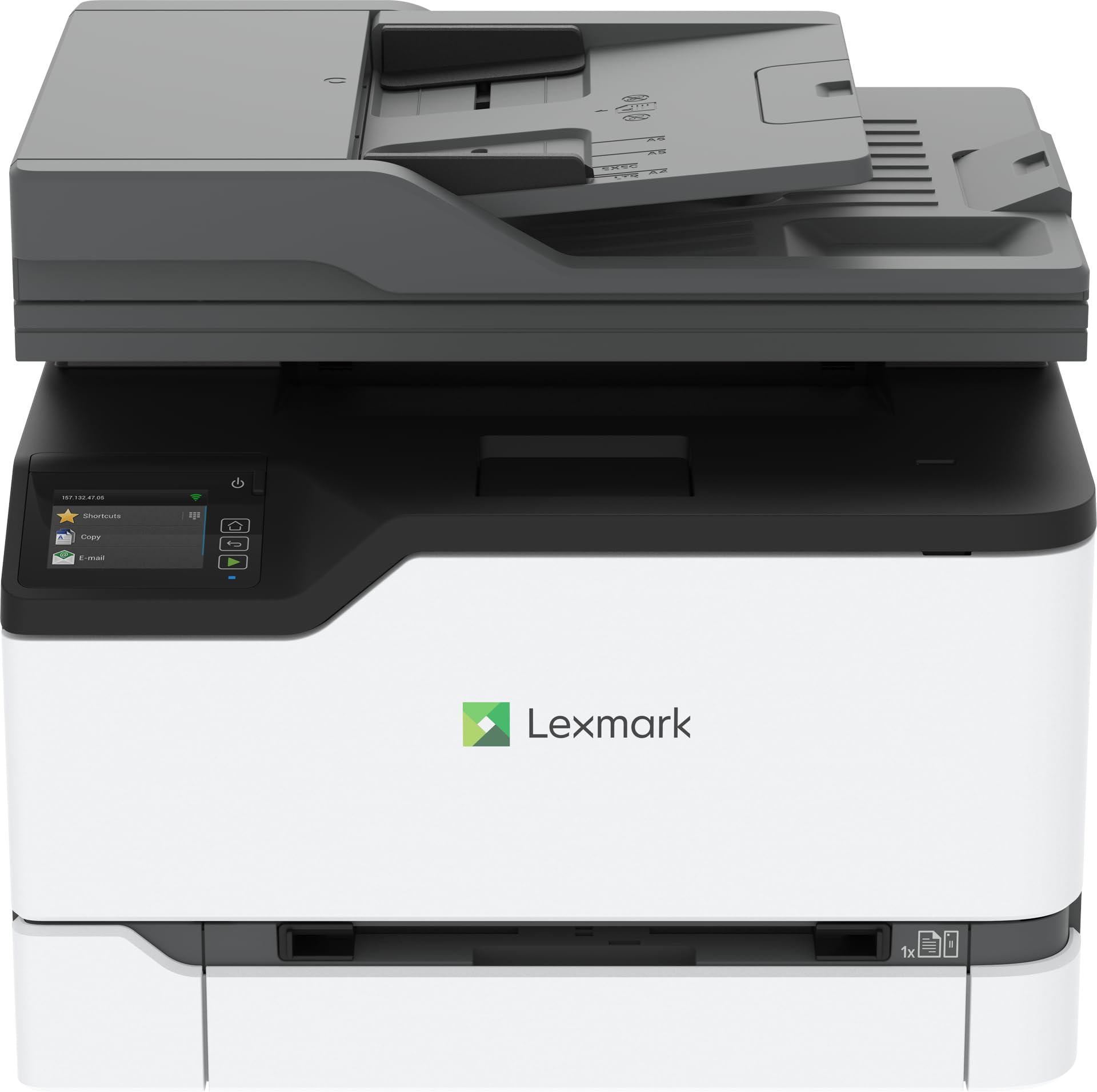 Lexmark CX431adw Color All-in-One Printer with Touchscreen, Multifunction Laser -for Office, Wireless, Mobile Ready & Duplex Printing (Print, Copy, Scan, Analog Fax (4-Series)(40N9370)