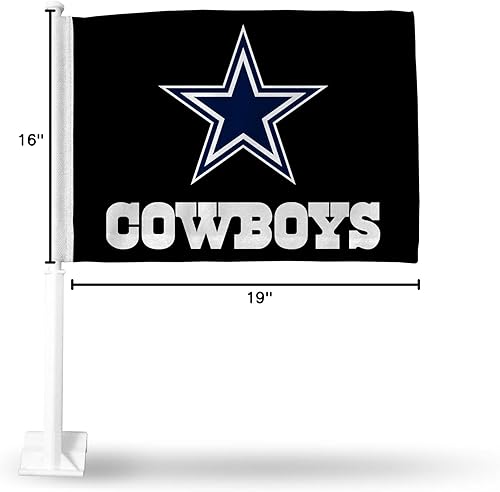 Miniatura 115 de Rico Industries NFL - Bandera de doble cara para automóvil, accesorio para auto B07NHSRDX2