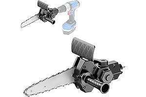 Electric Drill Chainsaw | Saw Attachment for Drill 6-Inch Electric Chain Saw Drill Attachment