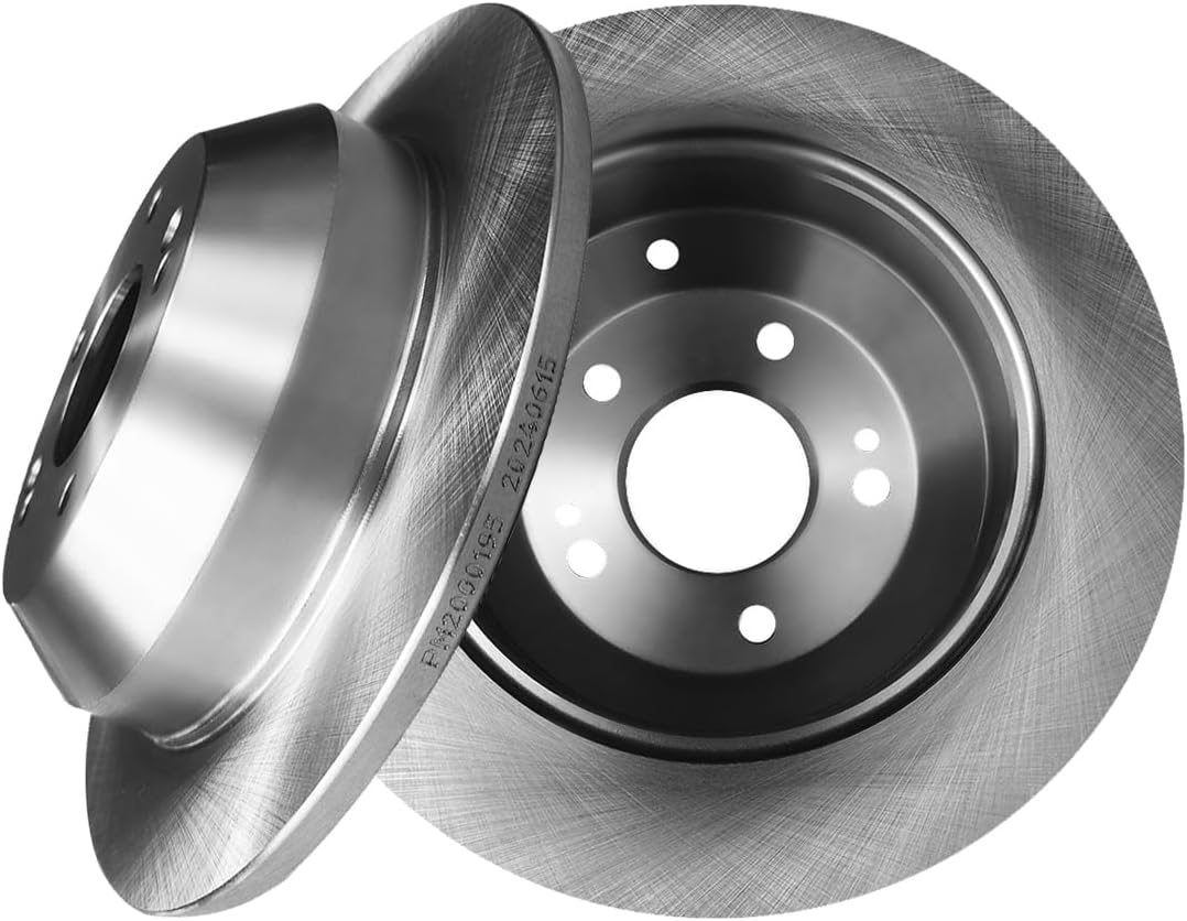 PM Auto Rear 302mm Brake Disc Rotors Compatible With 2011-2015 KIA Sorento